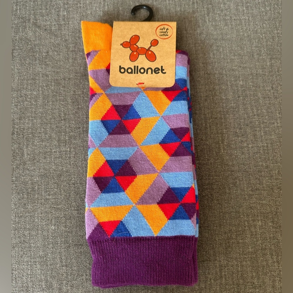 NWT Men’s Ballonet Socks US 8-12
